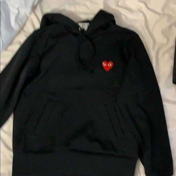 PLAY COMME DES GARÇON WOMENS HOODIE - Picture 4 of 4